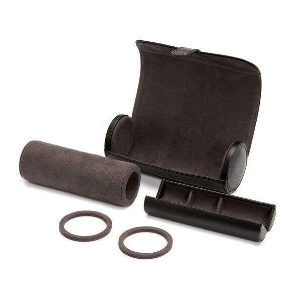 Blake Black/Grey 3 Piece Watch Roll