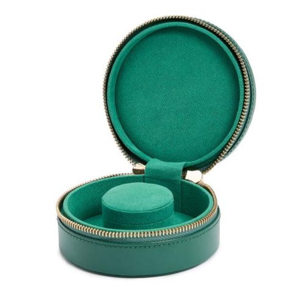Sophia Green Round Travel Zip Case
