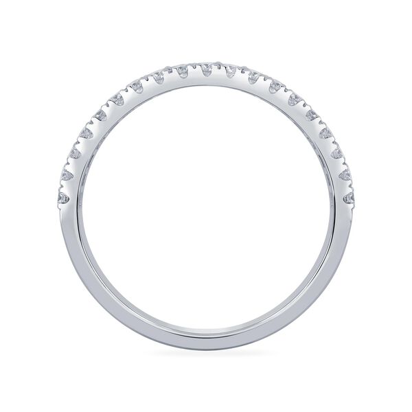 Sapphire and Diamond Band Ring