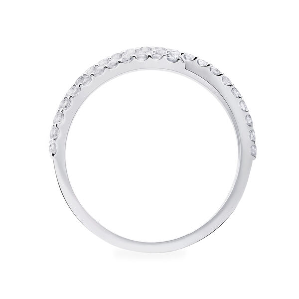 Diamond and White Gold Ring, Small