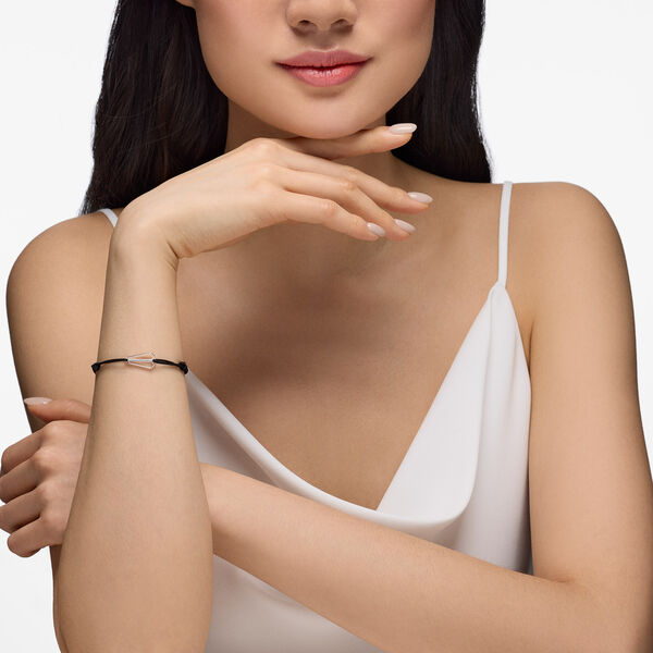 Sterling Silver Charity Cord Bracelet