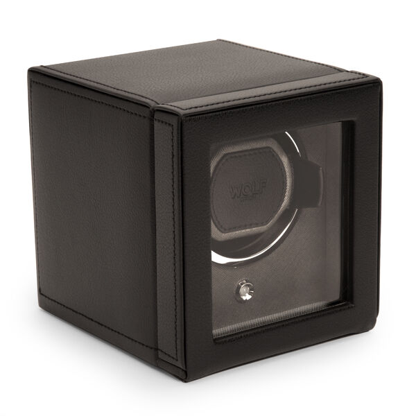 Cubs Black 1 Piece Watch Winder with Cover