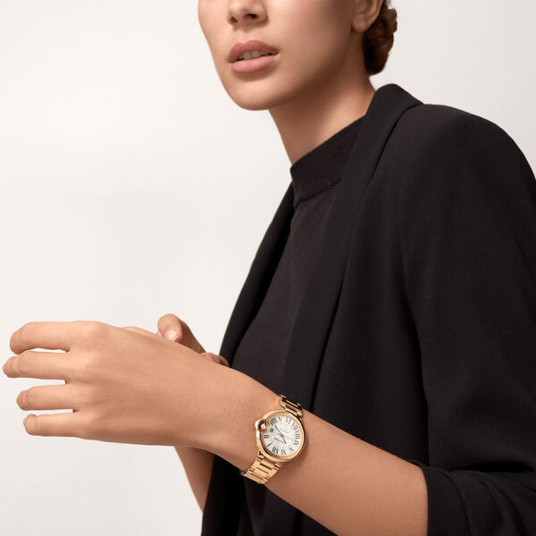 Ballon Bleu De Cartier Automatic 33 mm Yellow Gold