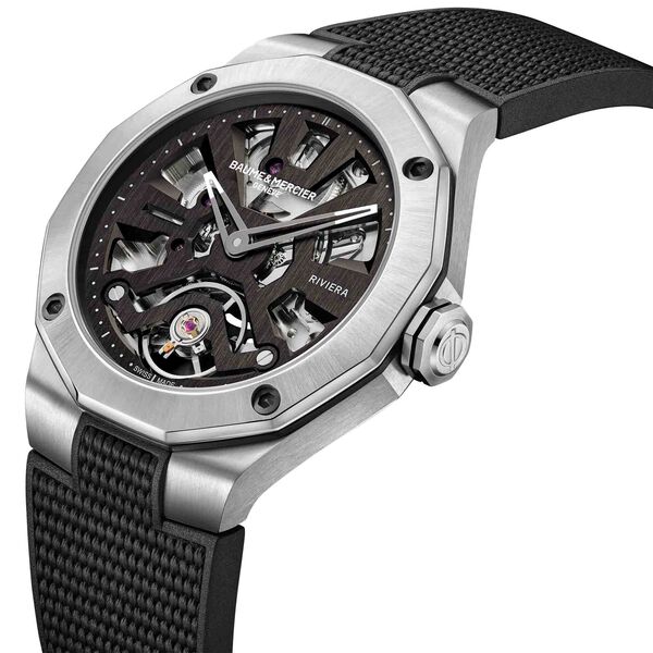 Riviera Skeleton Automatic 42 mm Stainless Steel