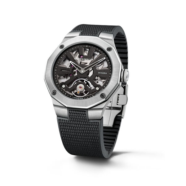 Riviera Skeleton Automatic 42 mm Stainless Steel