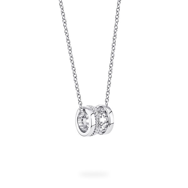 Sterling Silver Barrel Pendant