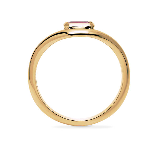 Yellow Gold Ruby Ring