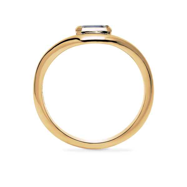 Yellow Gold Sapphire Ring
