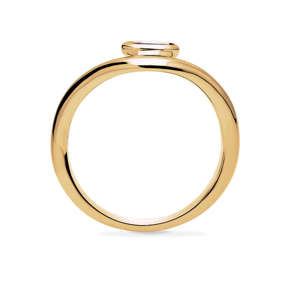 Yellow Gold Sapphire Ring