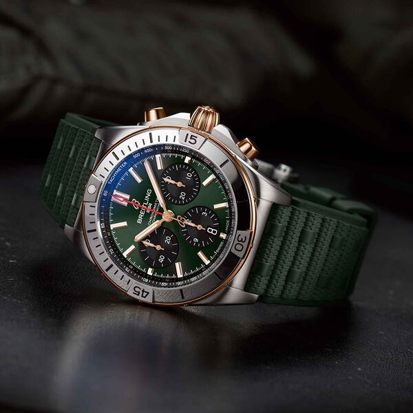 Chronomat B01 Automatic Chronograph 42 mm Stainless Steel and Red Gold