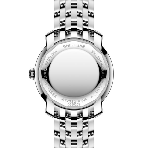Lady Premier SuperQuartz 32 mm Stainless Steel and Diamond