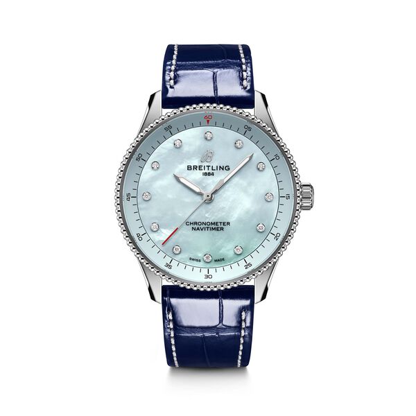 Navitimer Quartz 32 mm Stainless Steel and Diamond