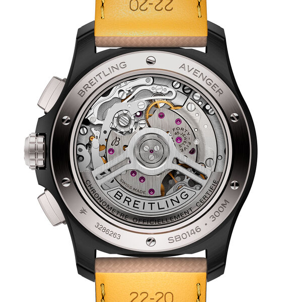 Avenger Night Mission B01 Automatic Chronograph 42 mm Titanium and Ceramic