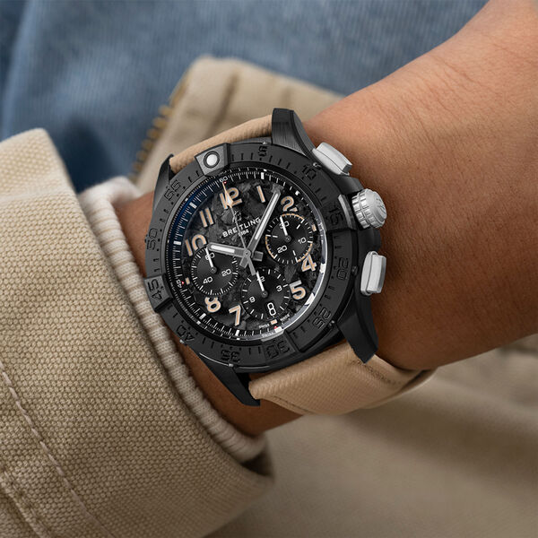 Avenger Night Mission B01 Automatic Chronograph 42 mm Titanium and Ceramic