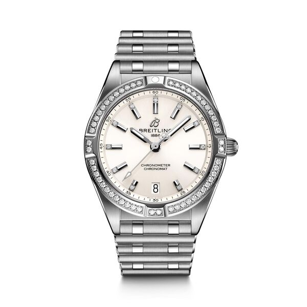 Chronomat SuperQuartz&trade; 32 mm Stainless Steel and Diamond