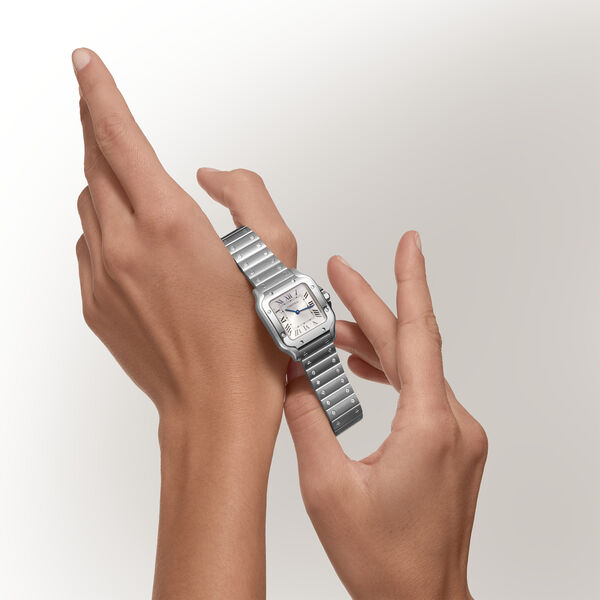 Santos de Cartier Small Quartz 27 mm Stainless Steel