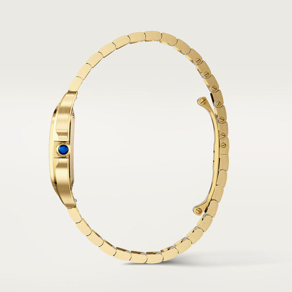Santos de Cartier Small Quartz 27 mm Yellow Gold