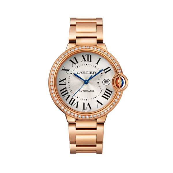 Ballon Bleu de Cartier Automatic 40 mm Rose Gold and Diamond