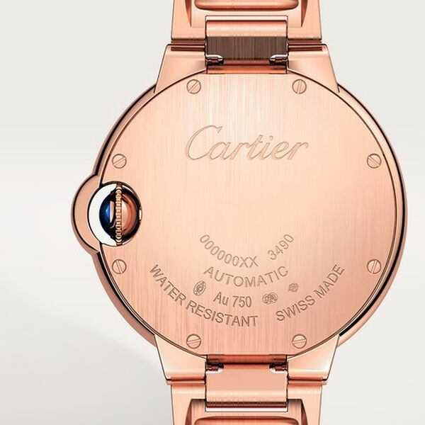 Ballon Bleu de Cartier Automatic 33 mm Rose Gold and Diamond