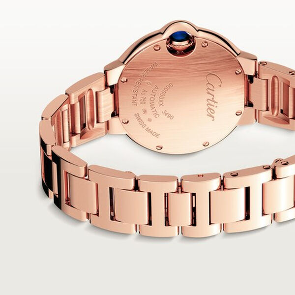 Ballon Bleu de Cartier Automatic 33 mm Rose Gold and Diamond