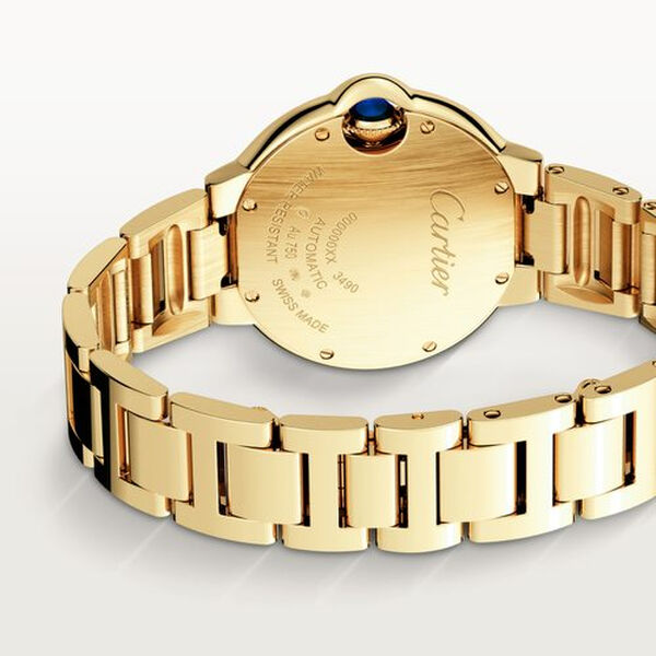 Ballon Bleu de Cartier Automatic 33 mm Yellow Gold and Diamond
