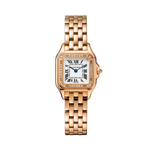 Panth&egrave;re de Cartier Small Quartz 22 X 30 mm Rose Gold and Diamond