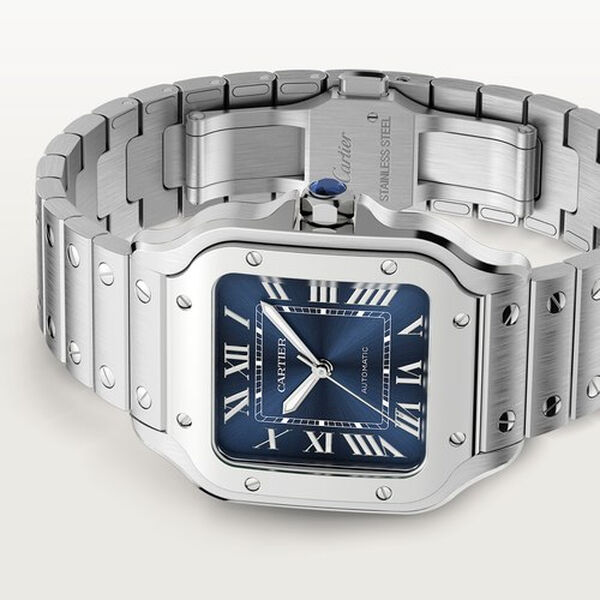 Santos de Cartier Medium Automatic 35 mm Stainless Steel