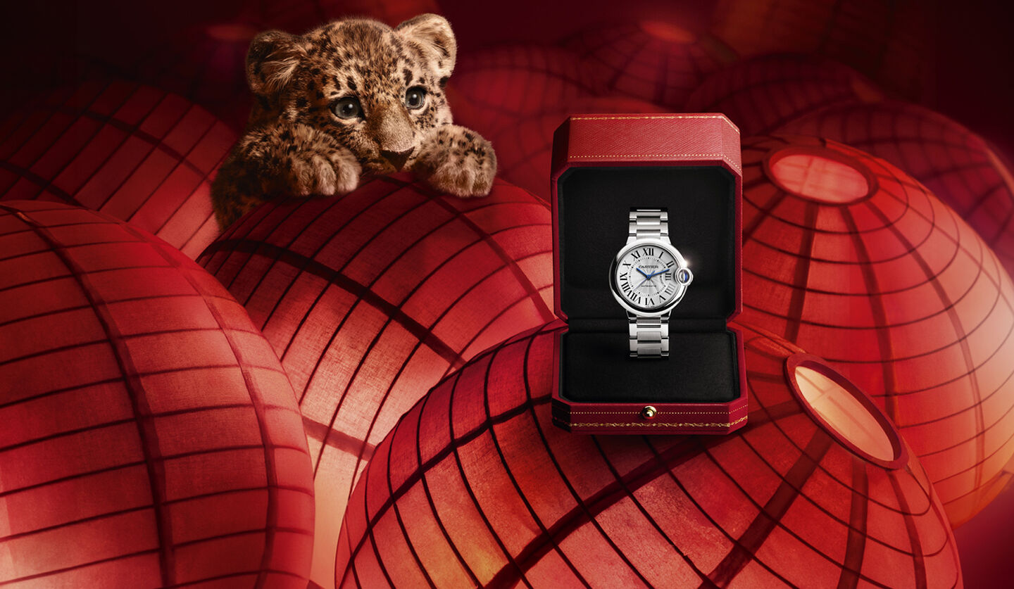 Ballon Bleu de Cartier watch for Lunar New Year.