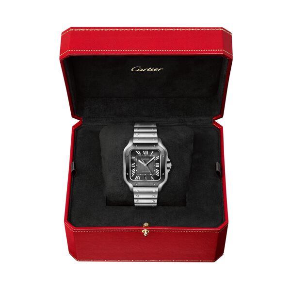 Santos de Cartier Large Automatic 40 mm ADLC Stainless Steel