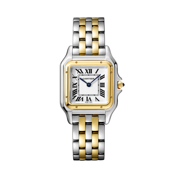Panth&egrave;re de Cartier Medium Quartz 29 x 37 mm Yellow Gold and Stainless Steel