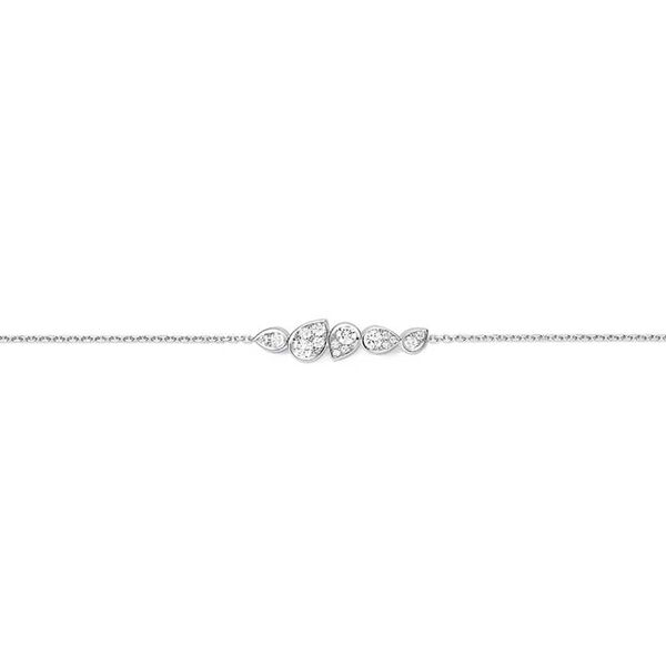 Jos&eacute;phine Ronde D'Aigrettes White Gold and Diamond Bracelet