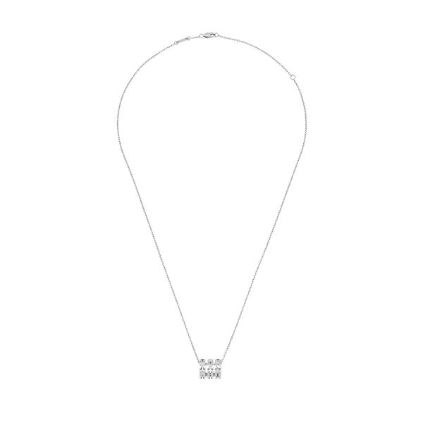 Pulse White Gold and Diamond Necklace