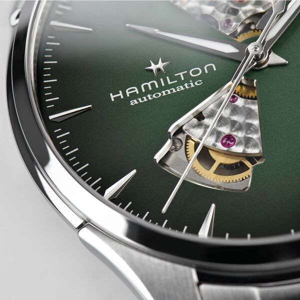 Jazzmaster Automatic Open Heart 40 mm Stainless Steel