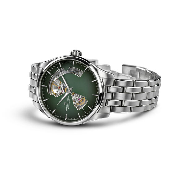 Jazzmaster Automatic Open Heart 40 mm Stainless Steel