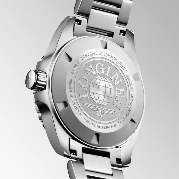 HydroConquest Automatic GMT 41 mm Stainless Steel