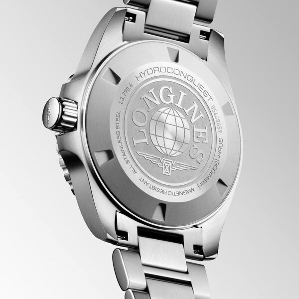 HydroConquest Automatic GMT 41 mm Stainless Steel
