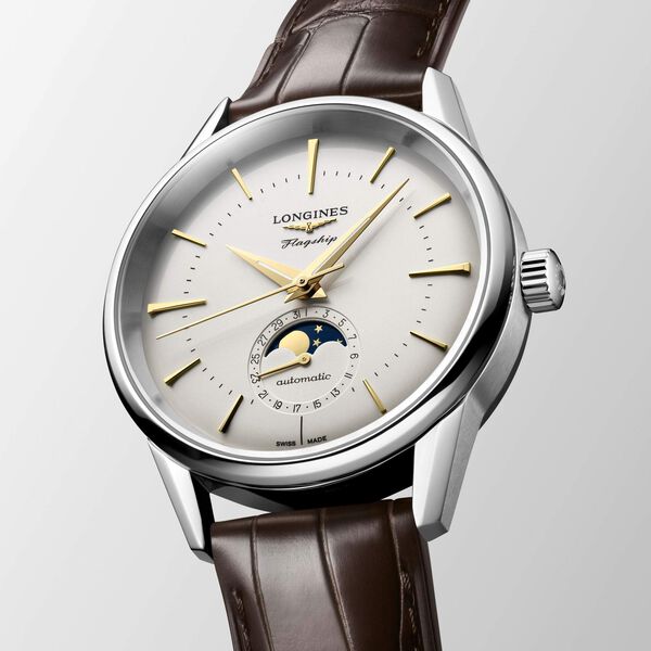 Flagship Heritage Automatic Moonphase 38 mm Stainless Steel