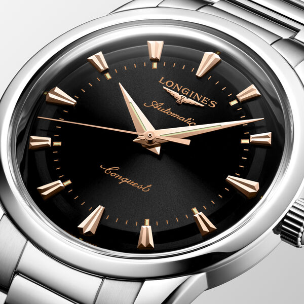 Conquest Heritage Automatic 40 mm Stainless Steel