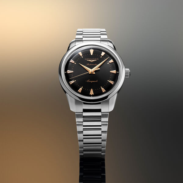 Conquest Heritage Automatic 40 mm Stainless Steel