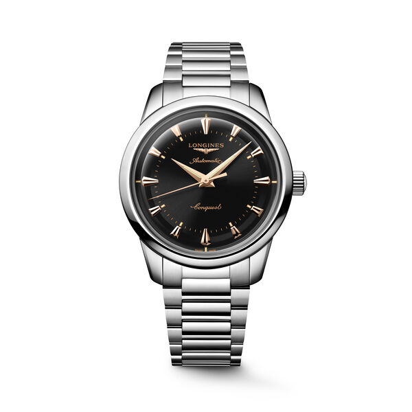 Conquest Heritage Automatic 40 mm Stainless Steel