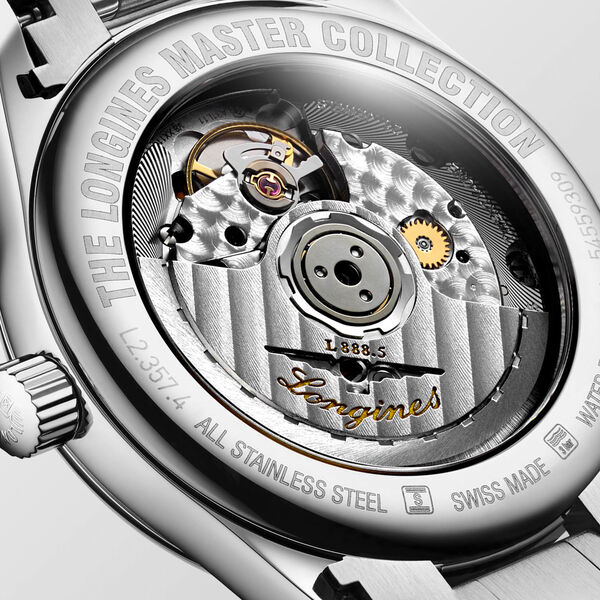 Master Automatic 34 mm Stainless Steel