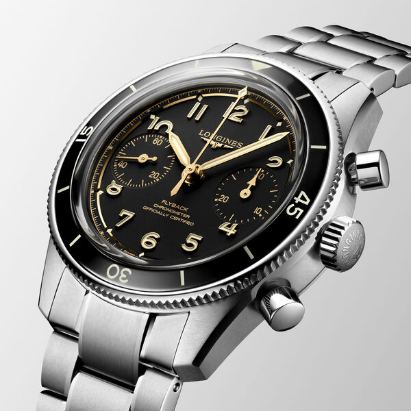 Spirit Flyback Manual Chronograph 40 mm Stainless Steel