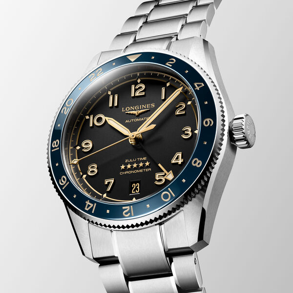 Spirit Zulu Time Automatic GMT 39 mm Stainless Steel