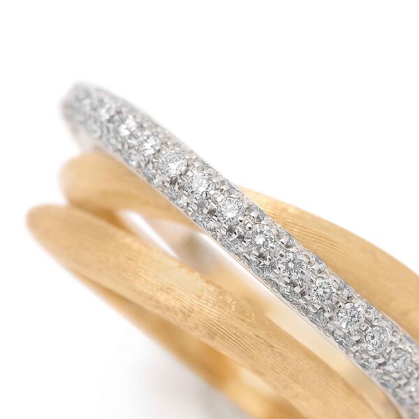 Jaipur Yellow Gold and Diamond Ring