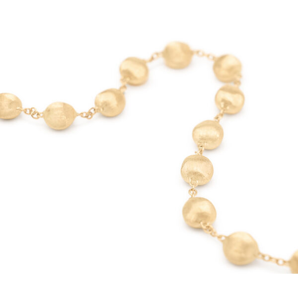 Africa Yellow Gold Bead Bracelet