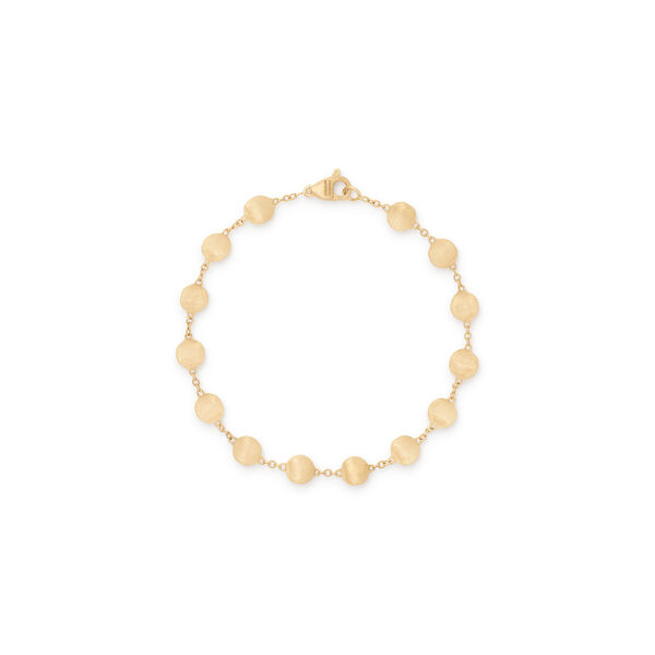 Africa Yellow Gold Bead Bracelet