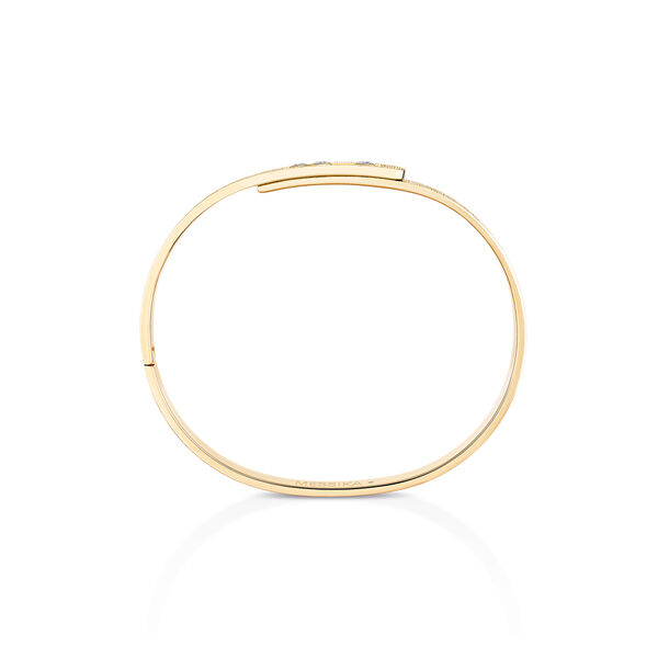 Move Noa Cisel&eacute; Yellow Gold and Diamond Bangle