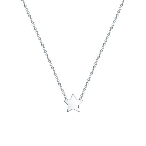 Silver Star Pendant for Kids