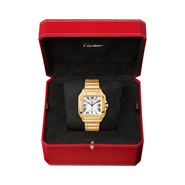 Santos de Cartier Medium Automatic 35 mm Yellow Gold