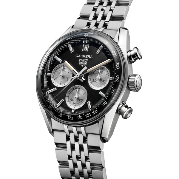 Carrera Automatic Chronograph 39 mm Stainless Steel